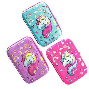 

Cartoon Unicorn Stereoscopic Pencil Case Estuche Lapices Kawaii Pencilcase Creative Escolar Menina School Supplies Stationery