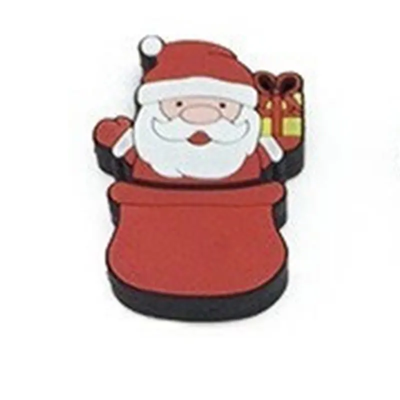 USB Flash Drive 128gb Cartoon Santa Claus Usb 2.0 4GB 8GB 16GB 32GB 64GB Christmas Series Pendrive Memory Stick Pen Drive Gift - Цвет: 2