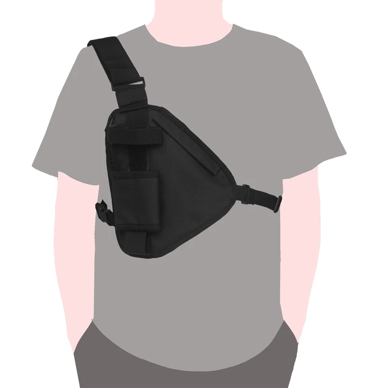 Боевой разгрузочный жилет уличная функциональная Мужская нагрудная сумка через плечо регулируемые противоугонные сумки холщовые поясные пакеты