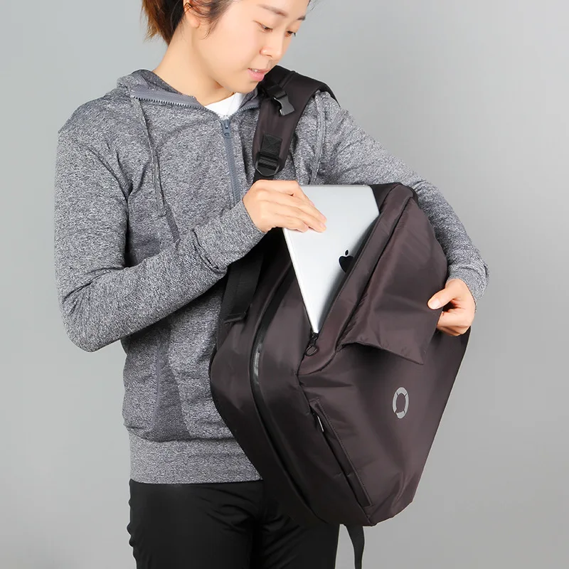

ROSWHEEL Waterproof Backpack Simple Bicycle Backpack 13-Inch Computer Travel Bag Outdoor Backpack