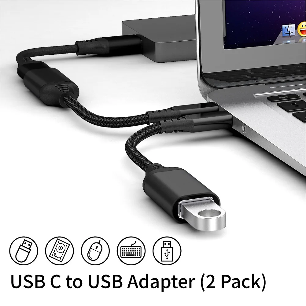 USB C to USB3.0 OTG Audio Conversion USB 3.0 2.0 Type-C OTG Data Cable Connector for Samsung Galaxy S10 MacBook Pro cell phone plug adapter