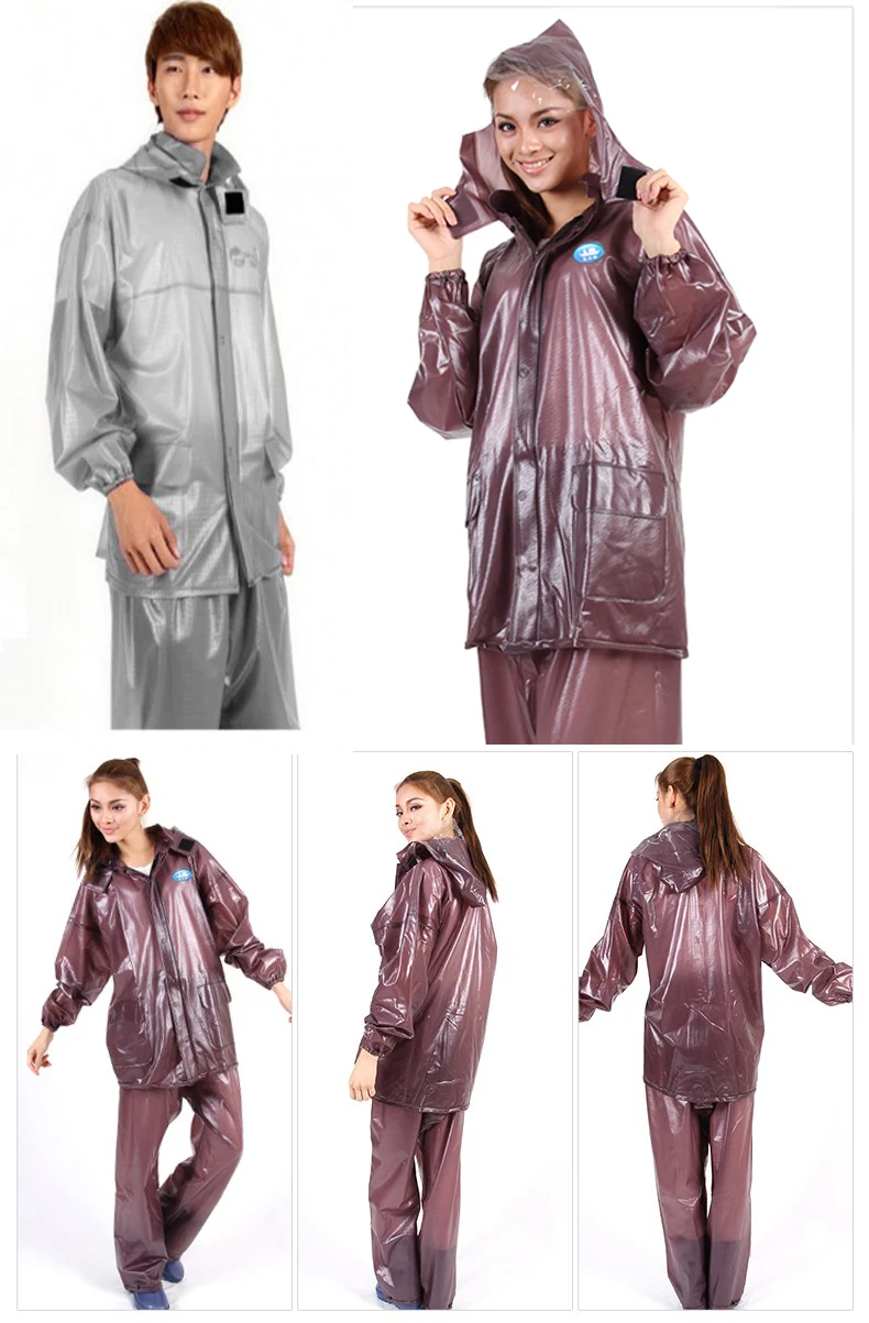 Водонепроницаемый женский плащ, брюки, ветронепроницаемый плащ, прозрачные плащ-женщины, рыболовный комбинезон Chaqueta Mujer, дождевик QKR365