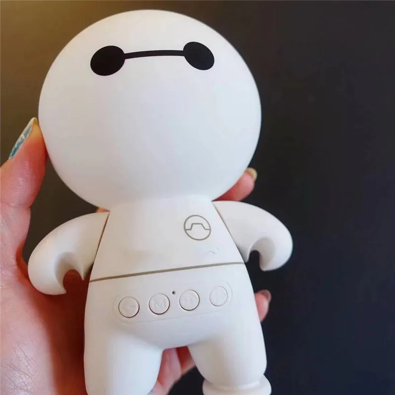 Baymax кукла беспроводной мини Bluetooth динамик мультяшная компьютерные колонки карта