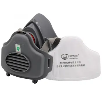 

Dustproof Industrial Respirator Protective Safety Half Face Mouth-Muffle Protector Mask