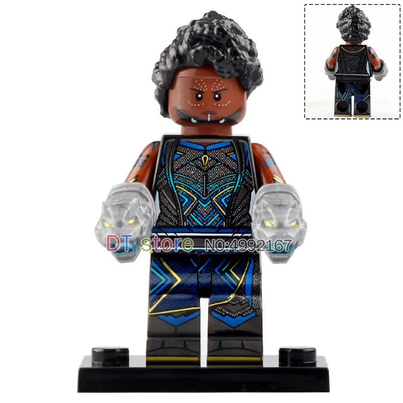 

50pcs/lot Superheroes Avengers Endgame Shuri Hawkeye Black Panther Building Blocks Bricks Education Children Toys Gift WM790