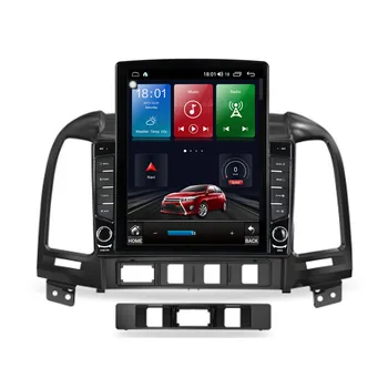 

9.7" Android 10.1 For Hyundai SANTA FE 2005 - 2012 Tesla Type Car Radio Multimedia Video Player Navigation GPS RDS no dvd