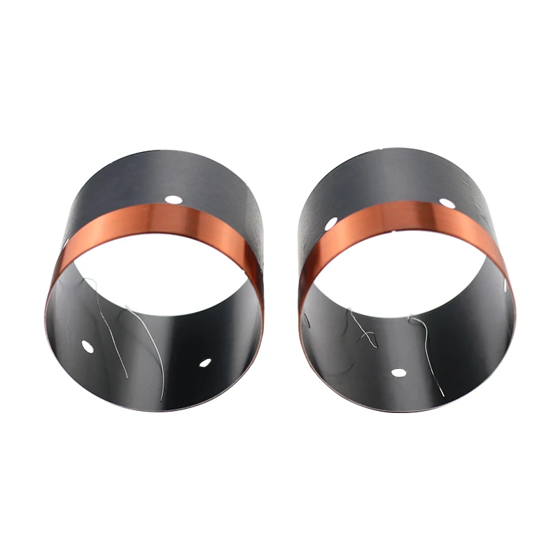 Bobina de Voz Peças de Reparo de Alto-falante Potência para 15 Ghxamp Woofer Preto Alumínio Alta Polegadas Fio Redondo 2 Peças 64mm 6ohm - Image 5