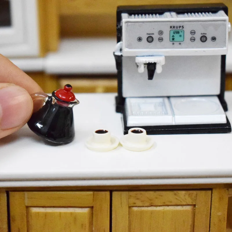 Miniature Coffee Pot in 1:12 doll scale 