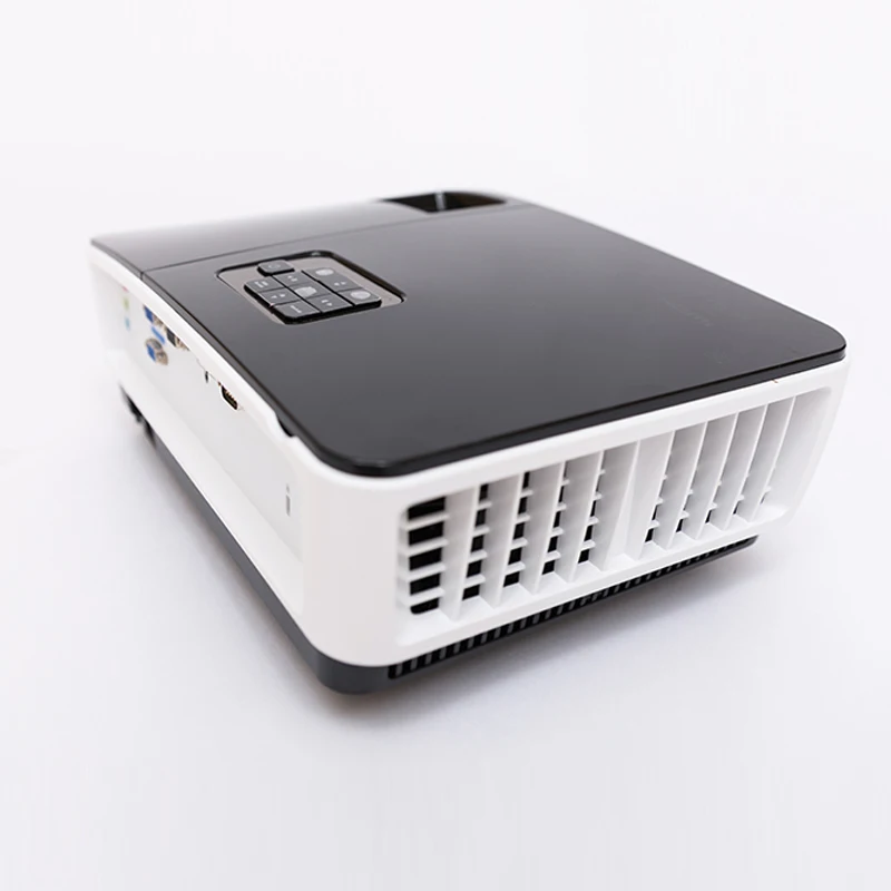 WZATCO Короткофокусный проектор дневного света дома Театр 1080p full HD 3D DLP Proyector для