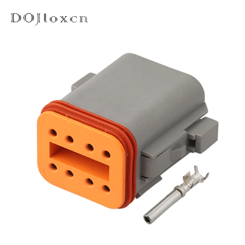 1/5/10/20/50 Sets 2/3/4/6/8/12 Pin DEUTSCH Male Female Connector DT04-6P-L012 Waterproof Plug-In With Fixed Flange DT04-4P-L012 1/5/10/20/50 Sets 2/3/4/6/8/12 Pin DEUTSCH Male Female Connector DT04-6P-L012 Waterproof Plug-In With Fixed Flange DT04-4P-L012