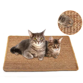 

Sisal Cat Scratch Board Cat Scratcher Kitten Mat Climbing Tree Chair Table Mat Furniture Protector Cat Play Toys MJ81702