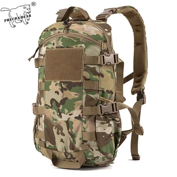 

10l outdoor hiking camouflage backpack city travel small tactical assault backpack military style chest bag cross-body pack army