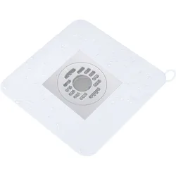 Silicone Floor Square Thicken Drain Mat Sewer Sealing Ring Kitchen Bathroom Toilet Deodorant Floor Cover Home Sink Water Plug