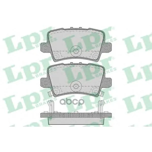 Колодки Тормозные Honda Civic Viii Hatchback 06- Задние Lpr 05p1273 Lpr арт. 05P1273