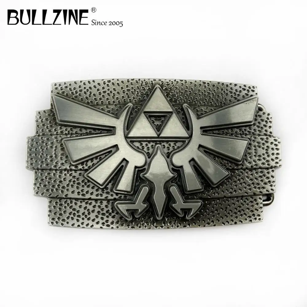 Пряжка ремня The Bullzine Legend of Zelda с оловянной отделкой FP-03619 подходит для шириной 4 см |