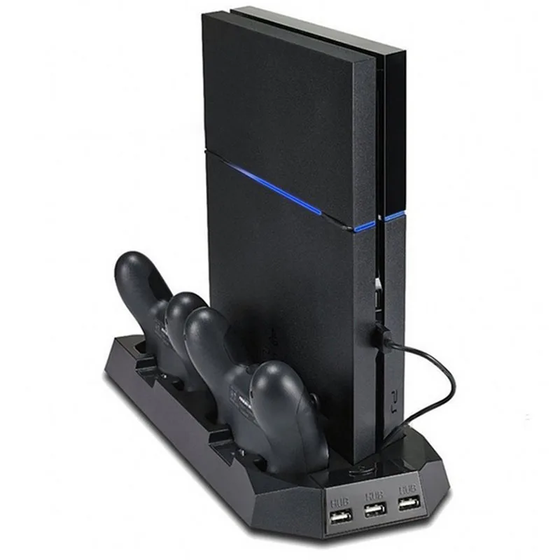 Multi In One Fan Base Bracket Handle Holder For Controller Charging Station Heat Dissipation Fan Waterproof Dustproof Practical