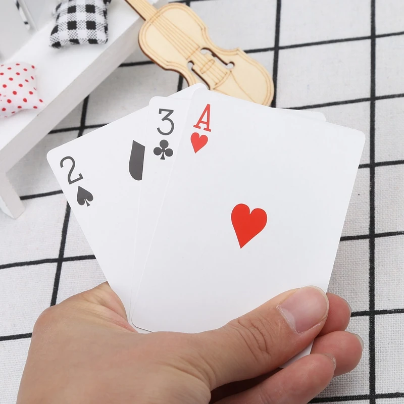 

Magic Toy Three Card Monte Poke Trick Instant Change Card Easy To Play