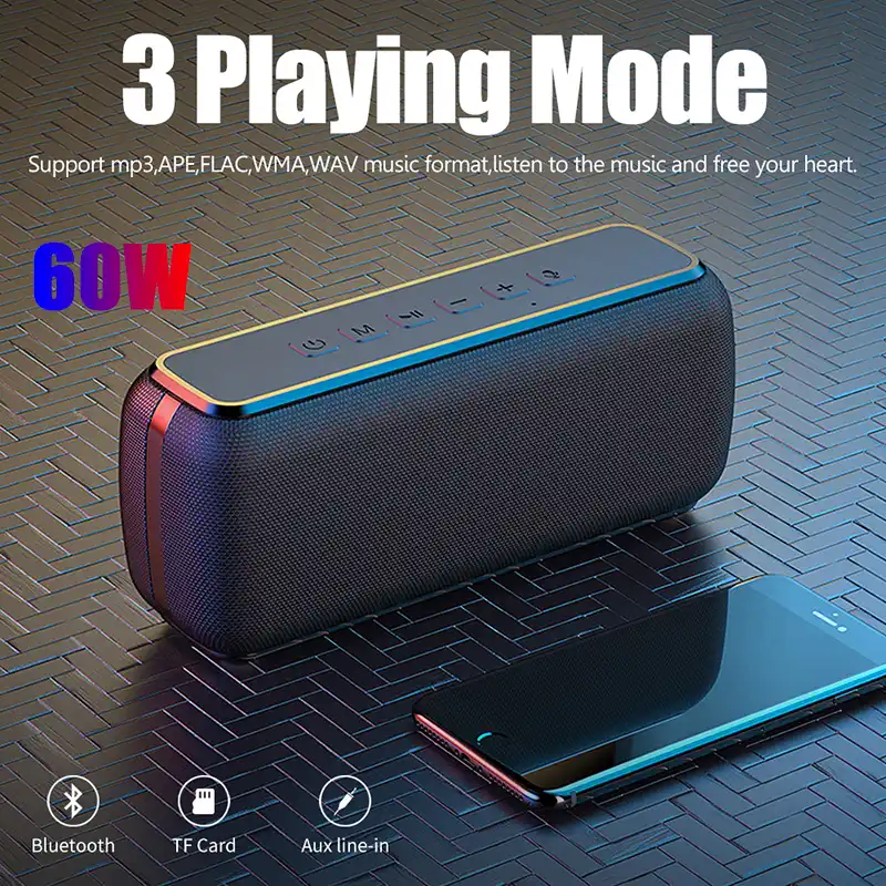 60w bluetooth speaker