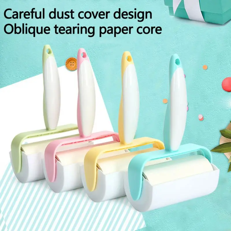 Одежда Sticky Lint ролики домашний чистящие средства одежда диван средство удаления пыли с волос Ручные щетки