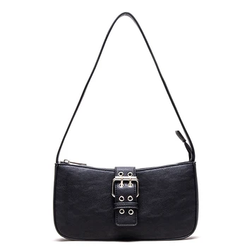 

Fashion Shoulder Bags Women Buckle Bags pu Leather Purses Totes Handbags Lady Bags Stylish Bags