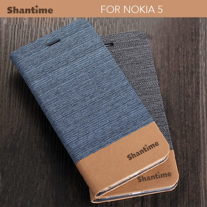 Book Case For Nokia 5 Flip Luxury Pu Leather Phone Soft Tpu Silicone Back Cover Business Wallet | Мобильные телефоны и
