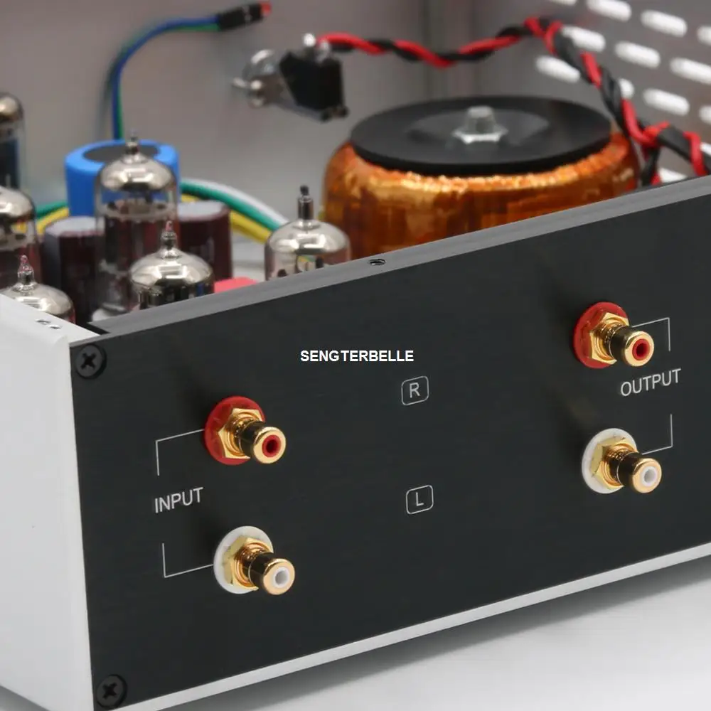Finished Hi-End 12AX7 Tube Preamplifier Base On Classic France JP200 Preamplifier