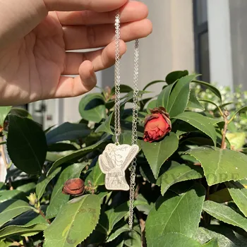 

Customized Children's Drawing Necklace Kid's Child Artwork Personalized Custom Photo Pendant Necklace Jewelry Mother's day Gift