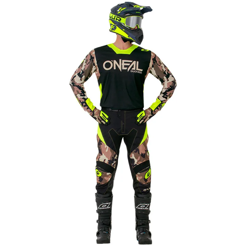 Новое поступление Набор для мотокросса Dirt Bike Moto Jersey брюки набор ATV костюм Мотоциклетные Перчатки MX Combo бездорожье Джерси и штаны - Цвет: Jersey and Pants