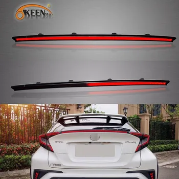 

For Toyota CHR 2017 2018 2019 Rear Bumper trunk Tail Light LED Taillight Reflector Brake Lamp Warning Signal Driving Fog Lamp