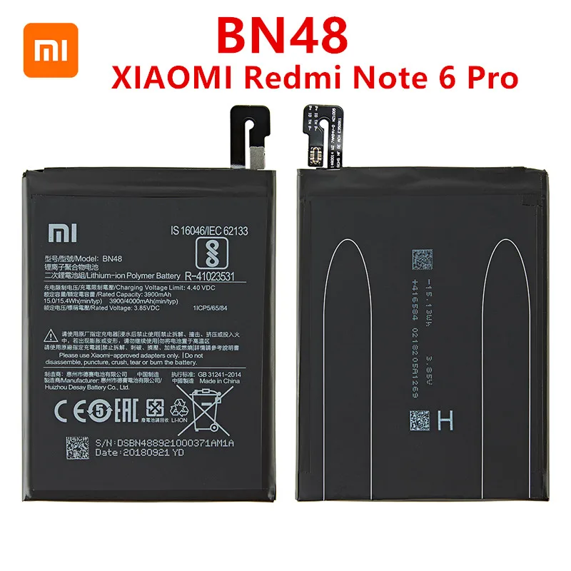 Bn48 аккумулятор xiaomi