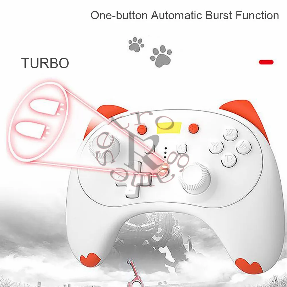 Iine Per Nintendo Switch Pro Ns Joystick Generation Controller Gamepad Wireless Bluetooth Controller Remote