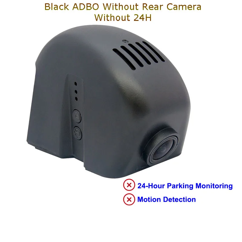 Jabriel Скрытая 1080P Wifi Автомобильный видеорегистратор Даш cam Автомобильная камера для audi a1 a3 a4 a5 a6 a7 a8 q3 a5 q7 tt rs3 rs4 rs5 rs6 rs7 s8 2002 - Название цвета: Black One Cam