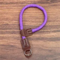 Anti-winding Practical Braided DSLR Camera Hand Strap for Photography