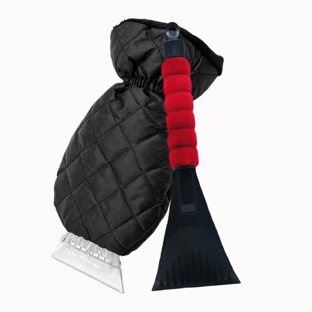 

Snow Shovel Tool Car Windshield Ice Scraper Winter Portable Soft Handle Remover ABS Mini Multifunctional Gloves