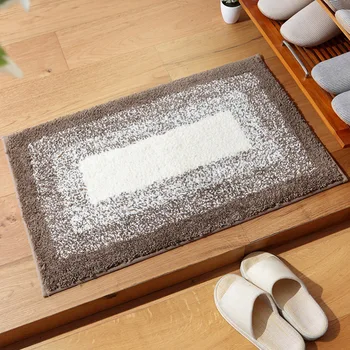 

50x80cm Dirts Trapper Simple Area Rug Easy Clean Washable Non Slip Floor Mat Super Absorbent Entrance Front Door Indoor Doormat