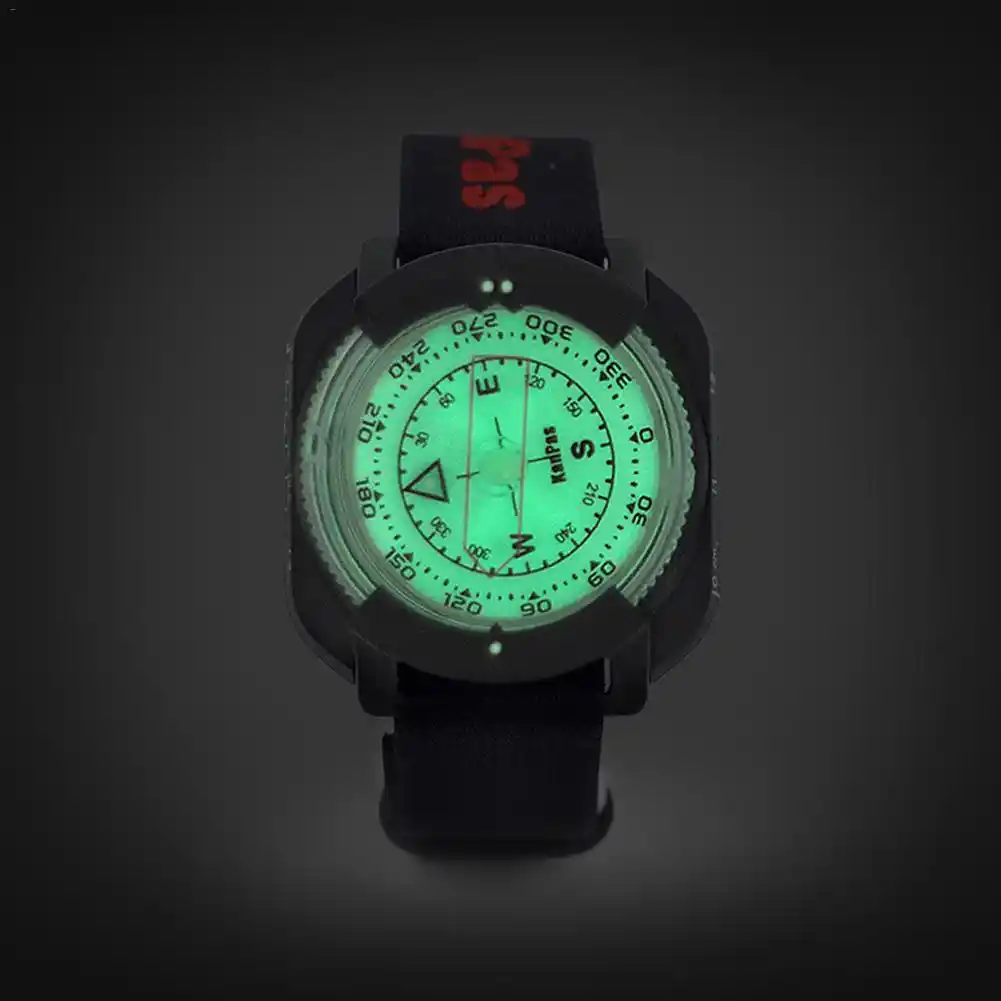waterproof compass watch