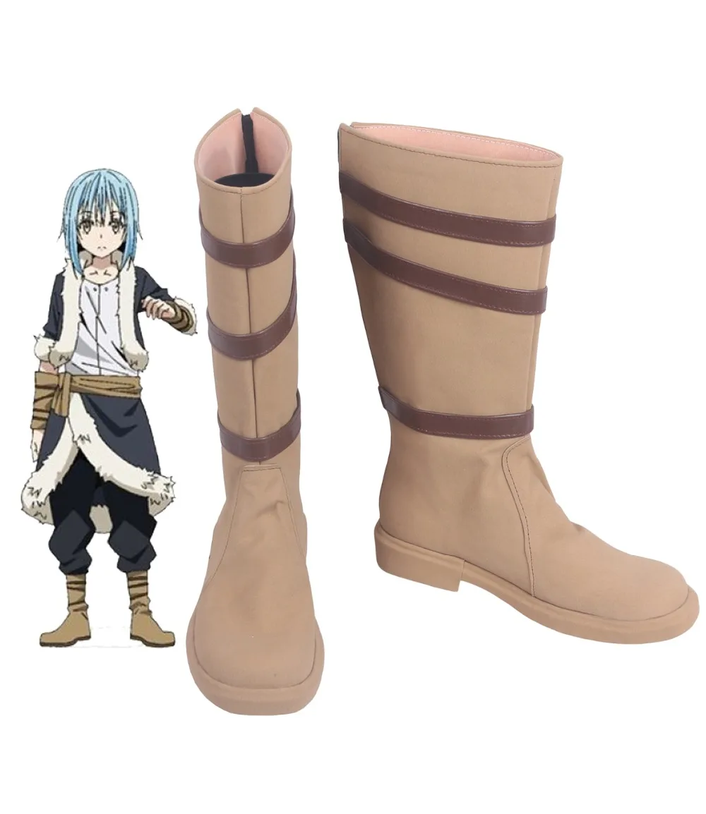 

Rimuru Tempest Cosplay Boots Brown Shoes That Time I Got Reincarnated As A Slime Cosplay Custom Made