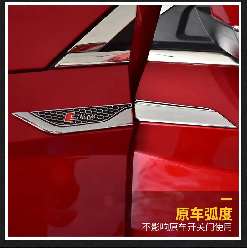 Cadillac боковая этикетка XTS XT5 CT6 Atsl Модифицированная боковая этикетка крыло стандартная Контактная Пластина боковая этикетка декоративная маркировка