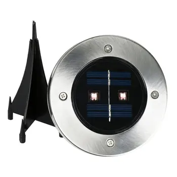 

ICOCO 2 LED Solar Power Spot Light for Outdoor Path Night Light for Garden Landscape Lawn Lamp Waterproof IP65 Sale