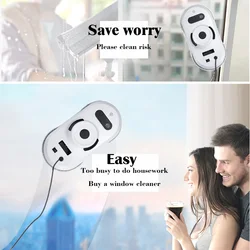 Smart Window Cleaner Robot Cleaning Products for Home  Anti-Falling Glass Washer
