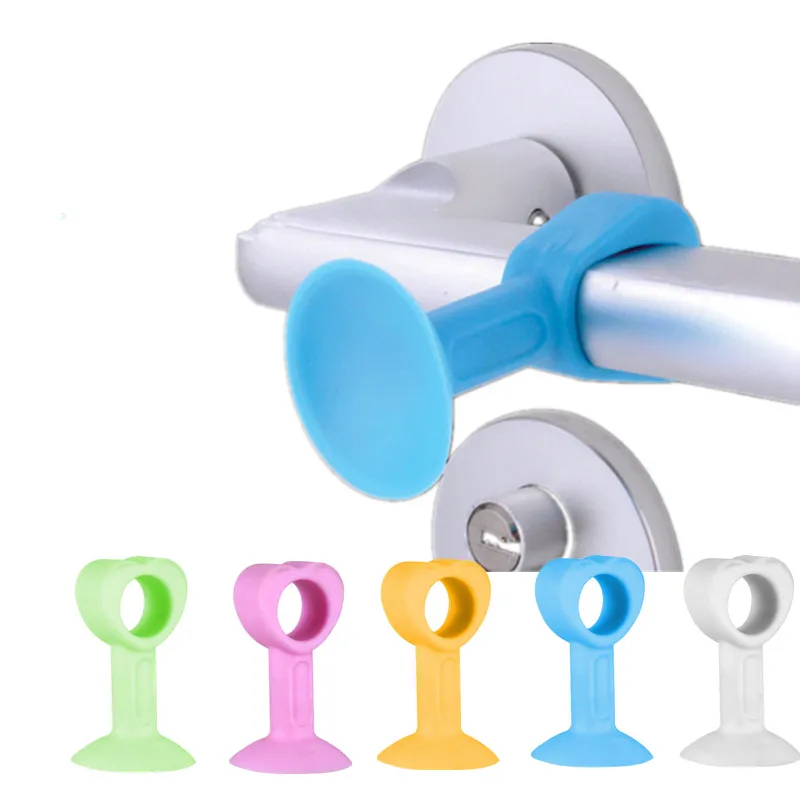 Gates & Doorways New Soft Rubber Pad To Protect The Wall Door Stopper Door Fender Anti-collision House Stopper