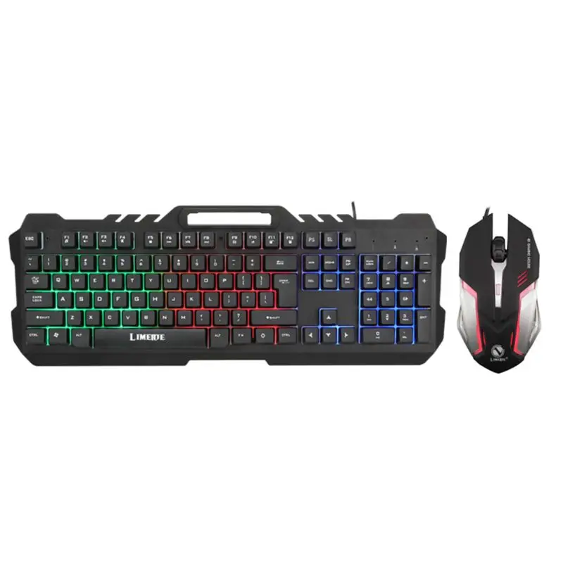 Светодиодный светильник Подсветка Gaming Keyboard и проводной Мышь комбинированный