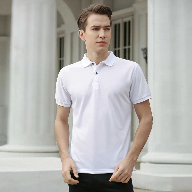 Mężczyźni 2022 lato Brand New Business Casual Style Polo koszule męskie z krótkim rękawem moda Slim solidna kolorowa koszulka Polo koszulka męska 3 Mężczyźni 2022 lato Brand New Business Casual Style Polo koszule męskie z krótkim rękawem moda Slim solidna kolorowa koszulka Polo koszulka męska 3