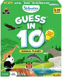 Jogo de cartas guess in 10 animal planet 