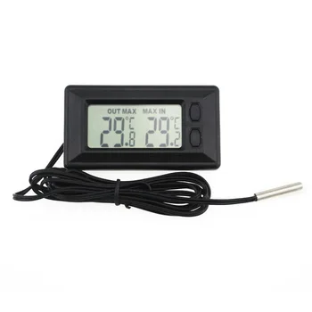 

Mini Digital Electronic Temperature Gauge Meter Indoor Outdoor LCD Display Thermometer for Car Greenhouse Office Home