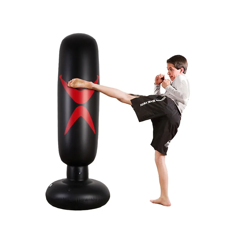 160 см надувные игрушки для детей взрослых боксерская колонна тумблер Песочник фитнес тренировка сброс давления надувная игрушка