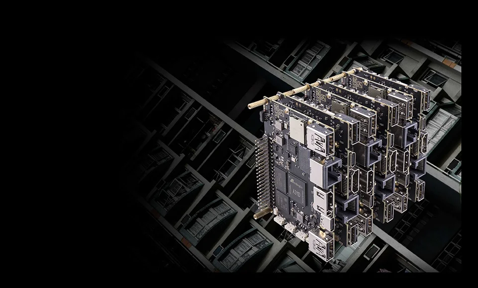 ShenzhenMaker Khadas VIM3 Amlogic A311D с 5,0 топами NPU x4 Cortex-A73 x2 A53 ядрами поддерживает AI tensorflow SBC