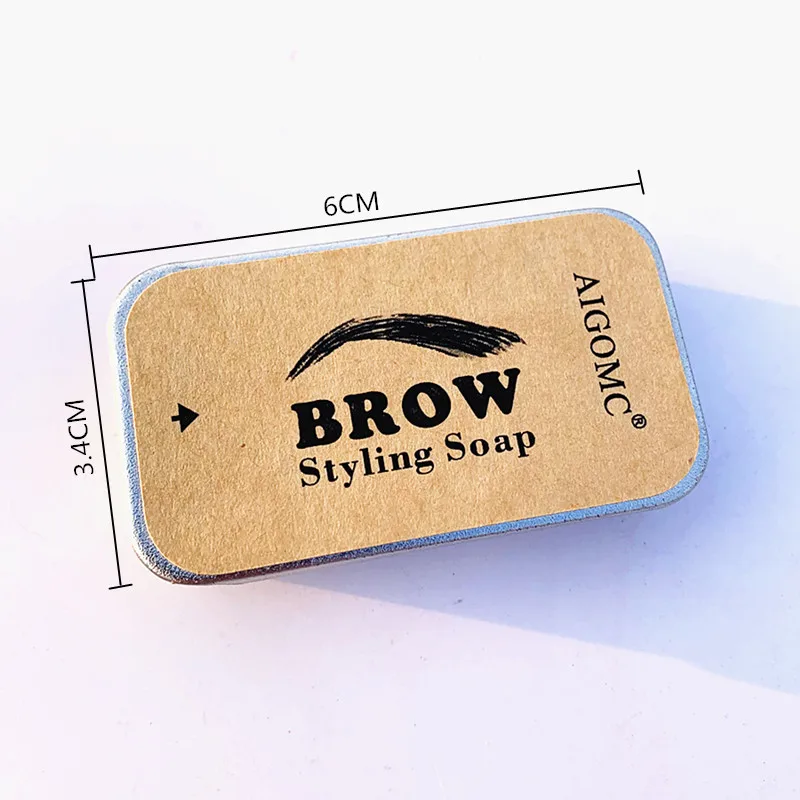 Wild Eyebrow Shaping Soap 3D Feathery Brows макияж гель брови набор длительный бровей установка гель бровей Косметика