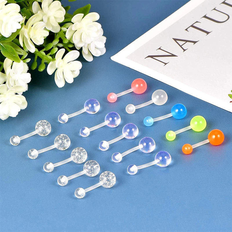 Plastic Navel Rings