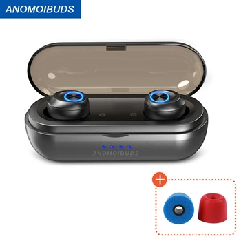 

Anomoibuds Wireless Headphones AAC TWS Wireless earphones wireless Bluetooth headsrt V5.0 Sport Entertainme bluetooth earphone